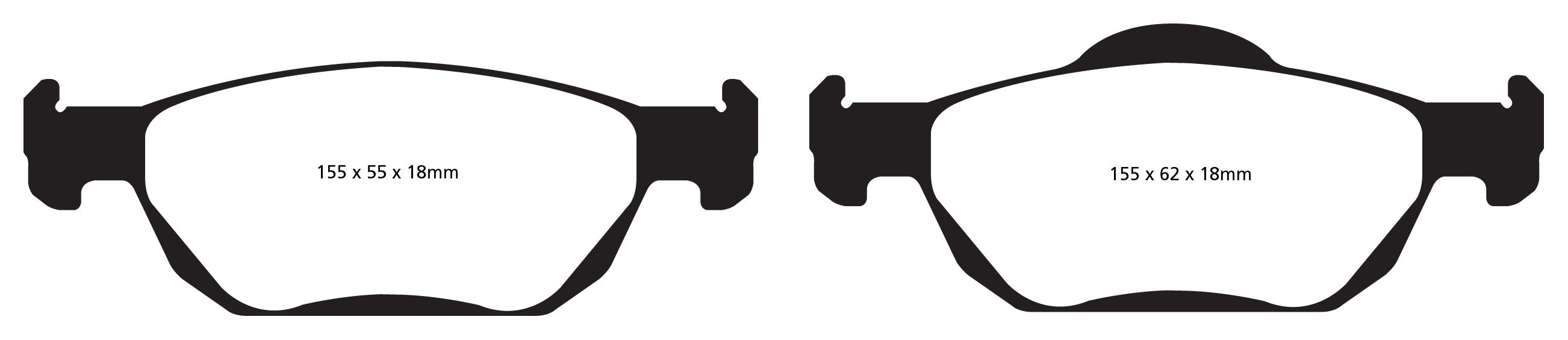 EBC Brake Pads - Green Stuff