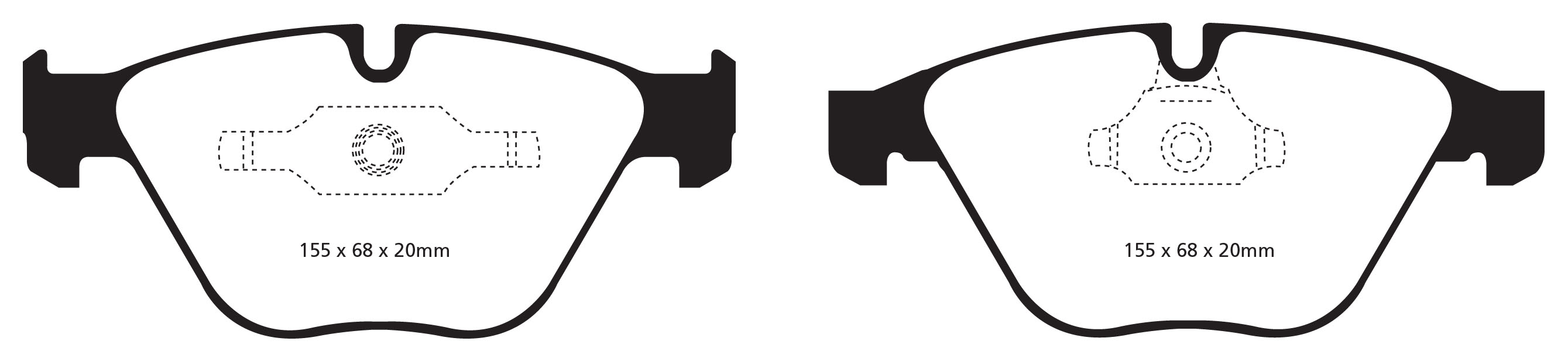 EBC Brake Pads - Green Stuff