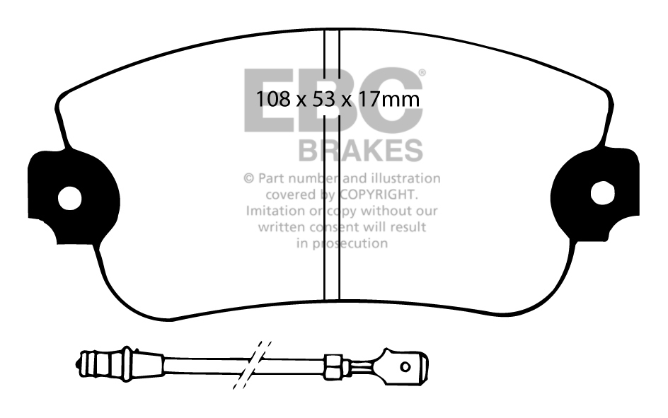 EBC Brake Pads - Ultimax