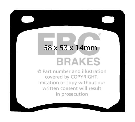 EBC Brake Pads - Ultimax