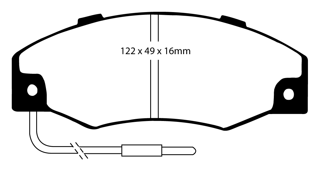 EBC Brake Pads - Green Stuff