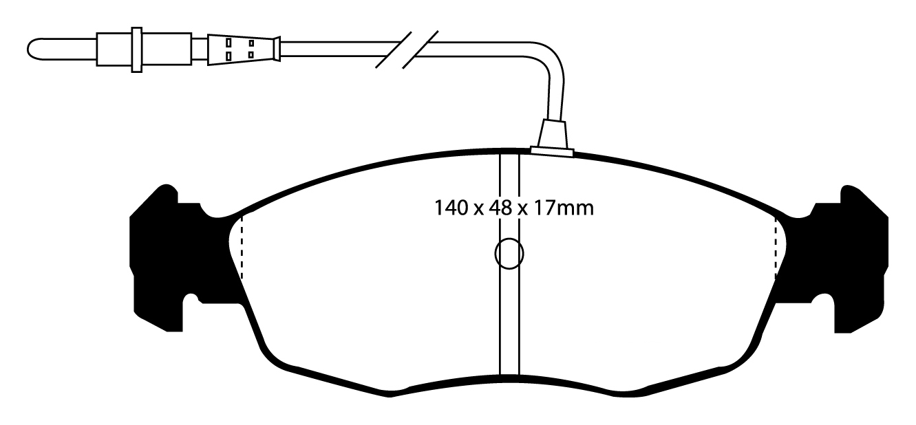 EBC Brake Pads - Green Stuff