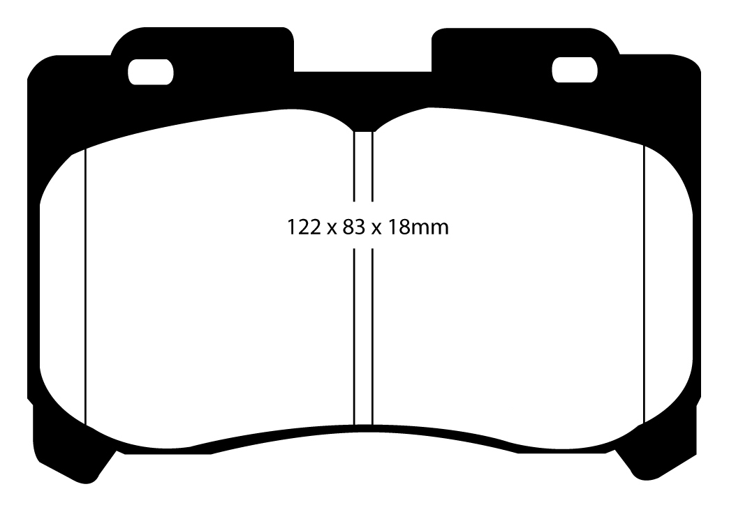 EBC Brake Pads - Red Stuff