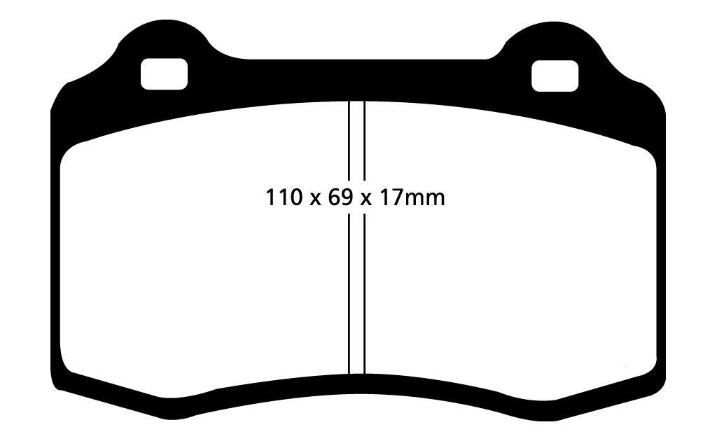 EBC Brake Pads - Red Stuff