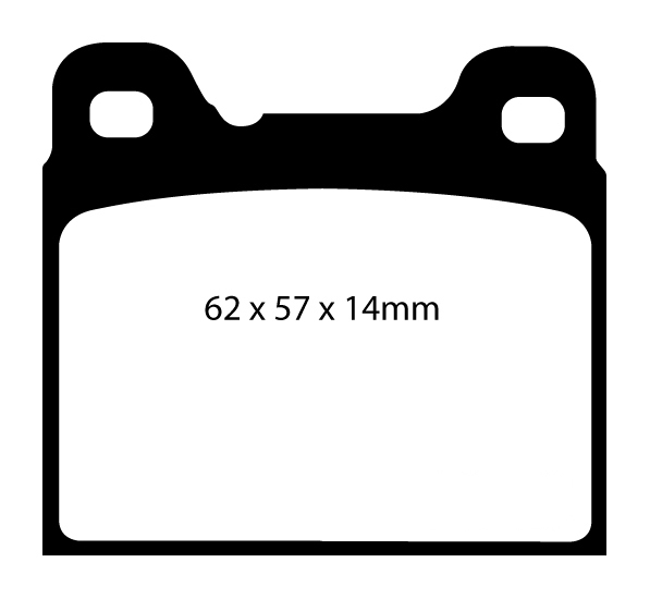 EBC Brake Pads - Red Stuff