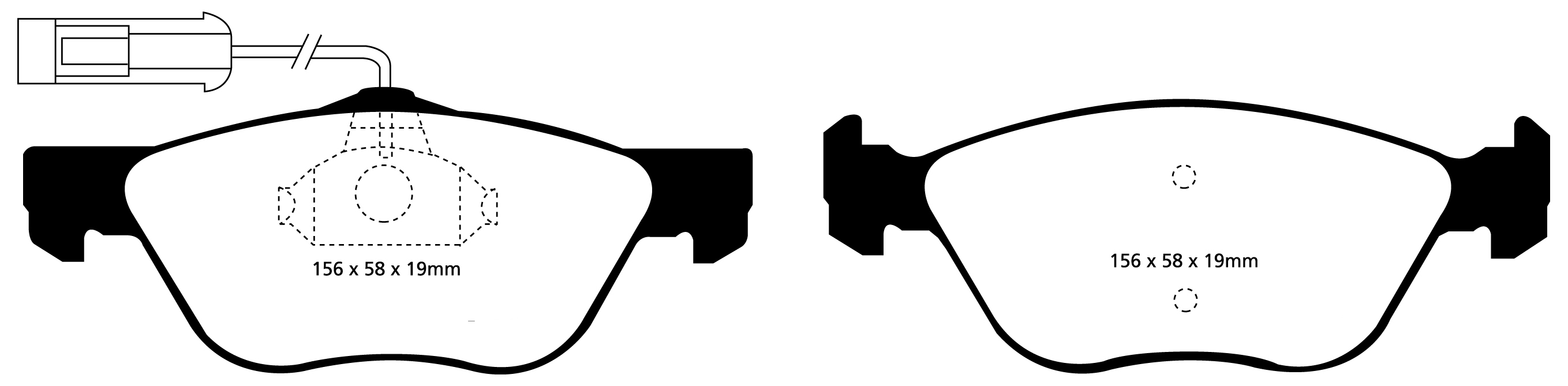 EBC Brake Pads - Red Stuff