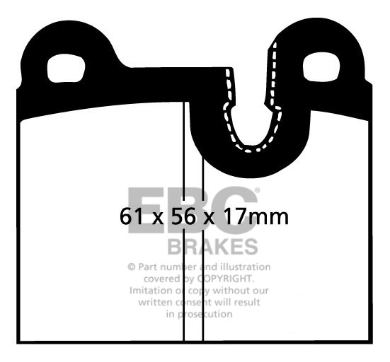 EBC Brake Pads - Ultimax