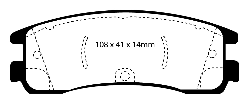 EBC Brake Pads - Red Stuff
