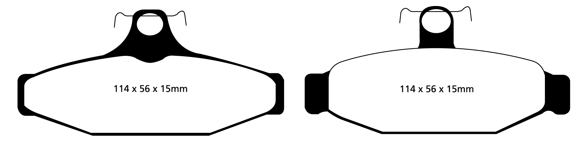 EBC Brake Pads - Red Stuff