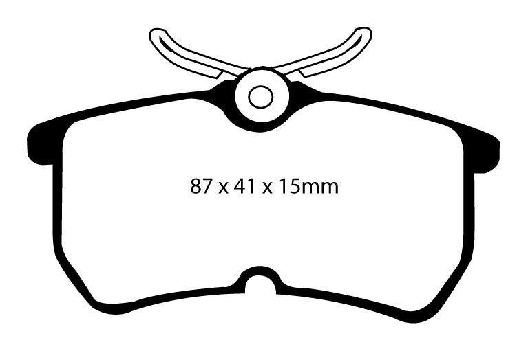 EBC Brake Pads - Red Stuff