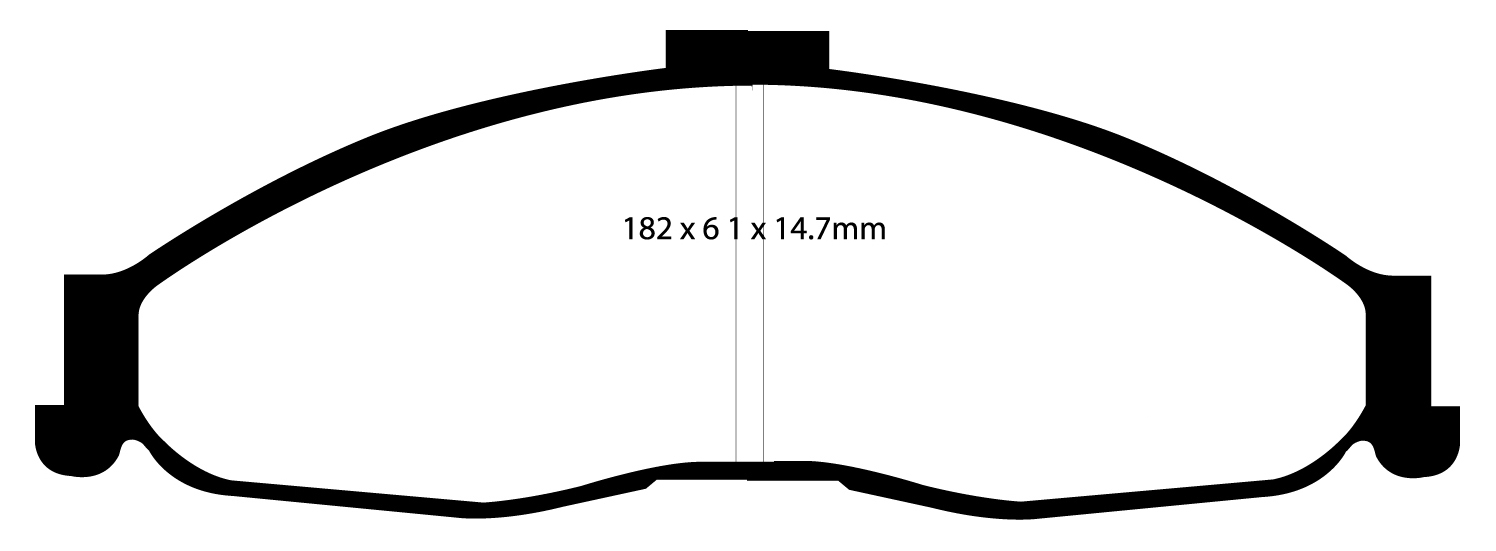 EBC Brake Pads - Red Stuff