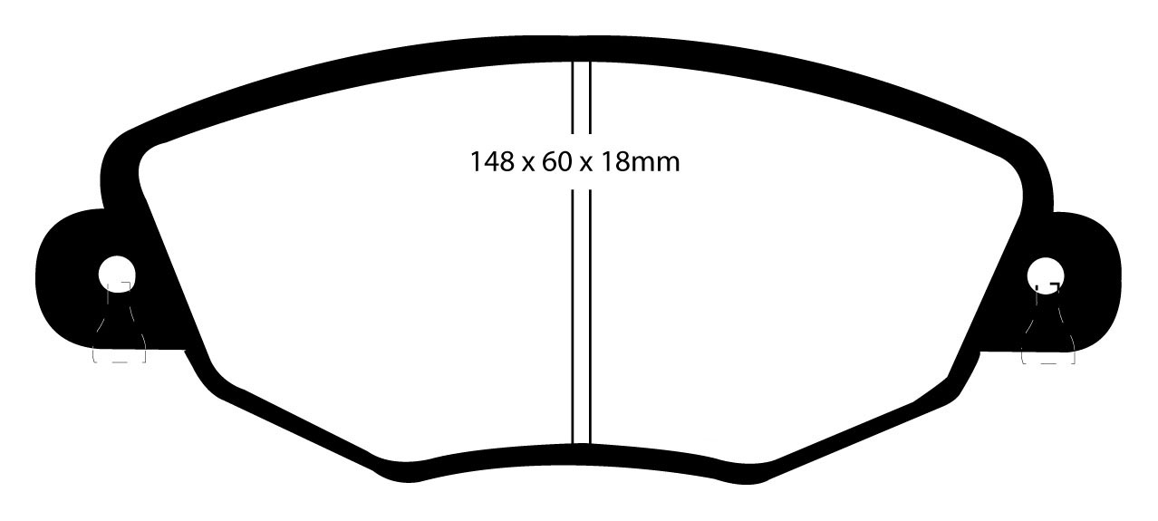 EBC Brake Pads - Red Stuff