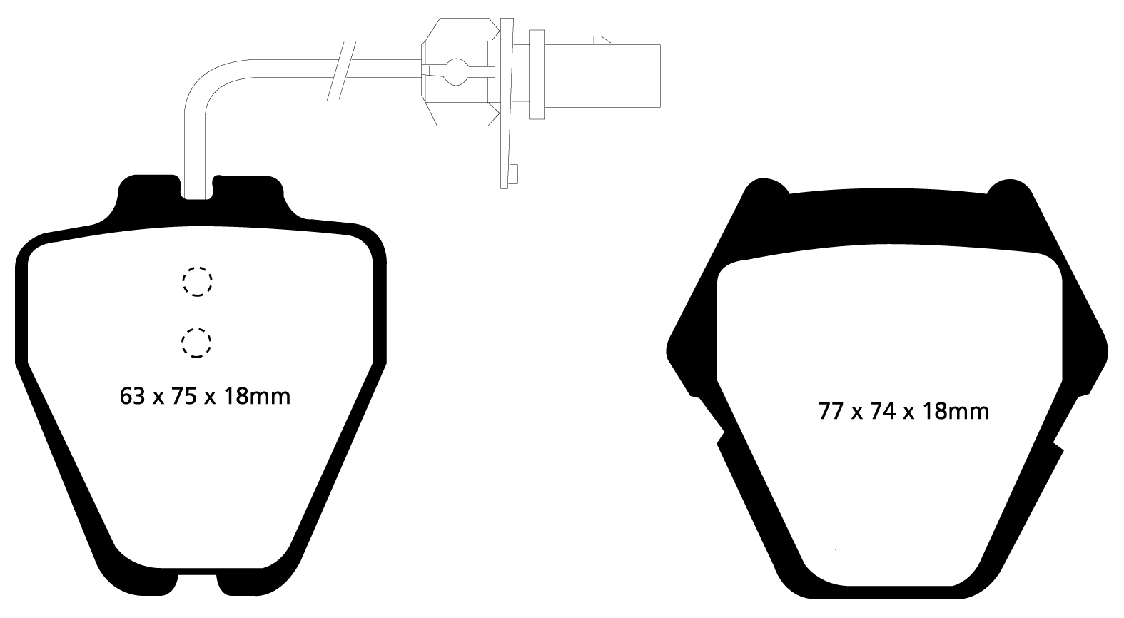 EBC Brake Pads - Red Stuff