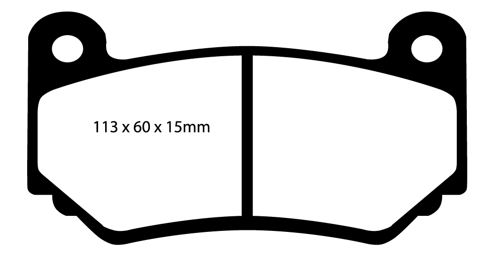 EBC Brake Pads - Red Stuff
