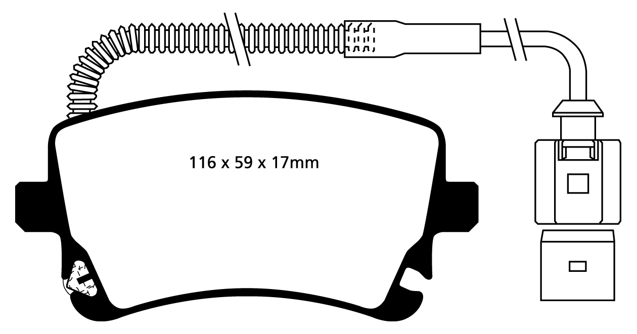 EBC Brake Pads - Red Stuff