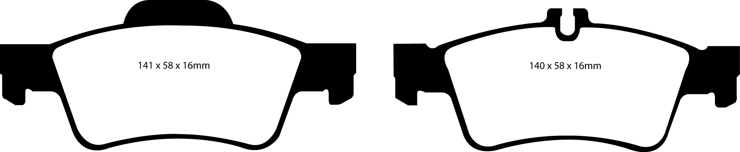 EBC Brake Pads - Red Stuff