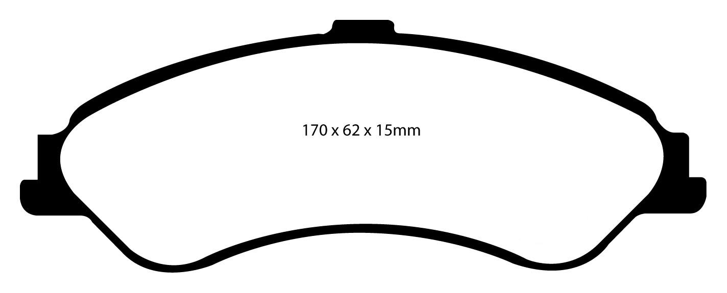 EBC Brake Pads - Red Stuff