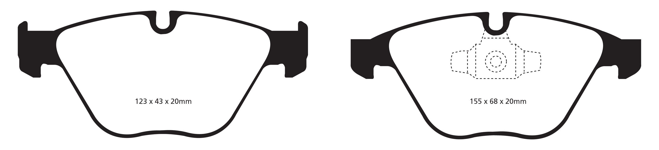 DP31512C - EBC Brake Pads - Red Stuff