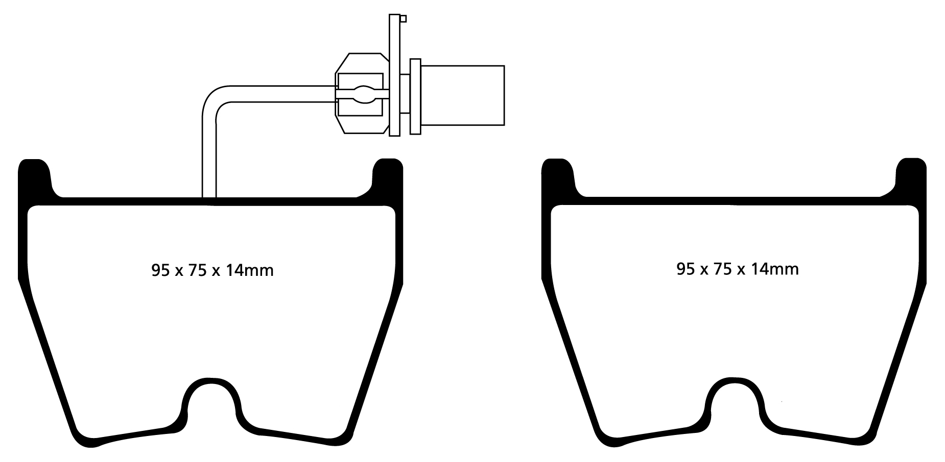 EBC Brake Pads - Red Stuff