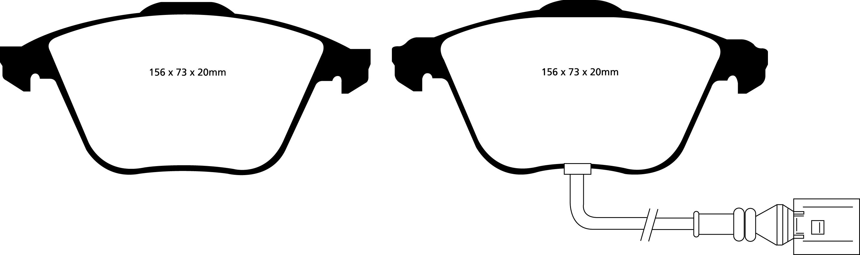 EBC Brake Pads - Red Stuff