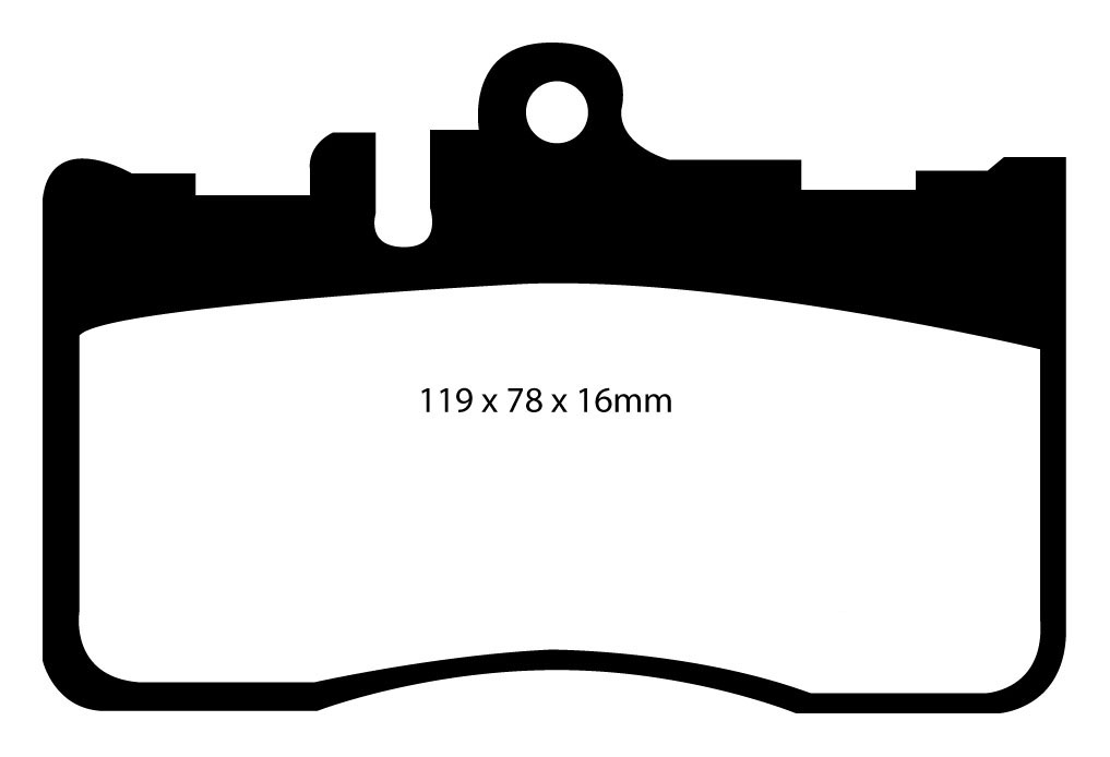 EBC Brake Pads - Red Stuff