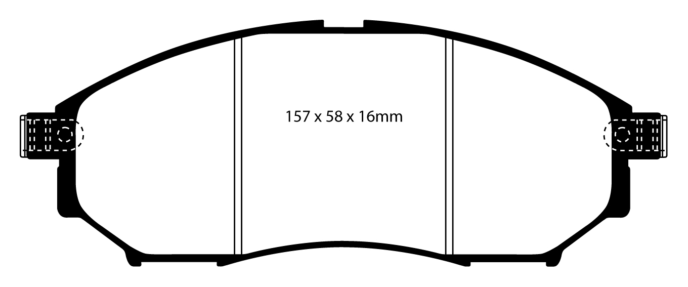 EBC Brake Pads - Red Stuff