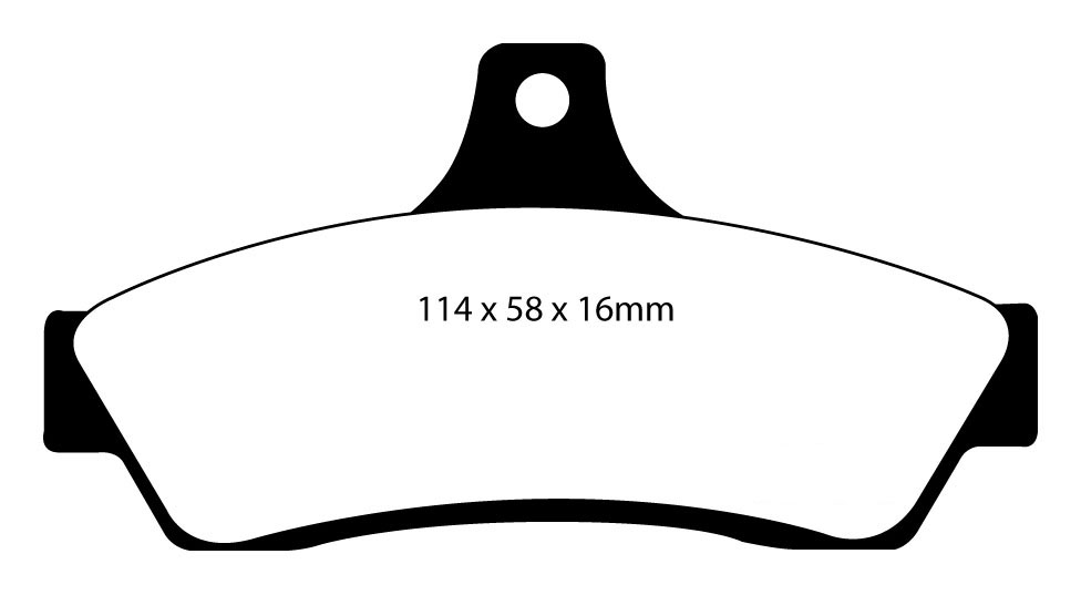 EBC Brake Pads - Red Stuff