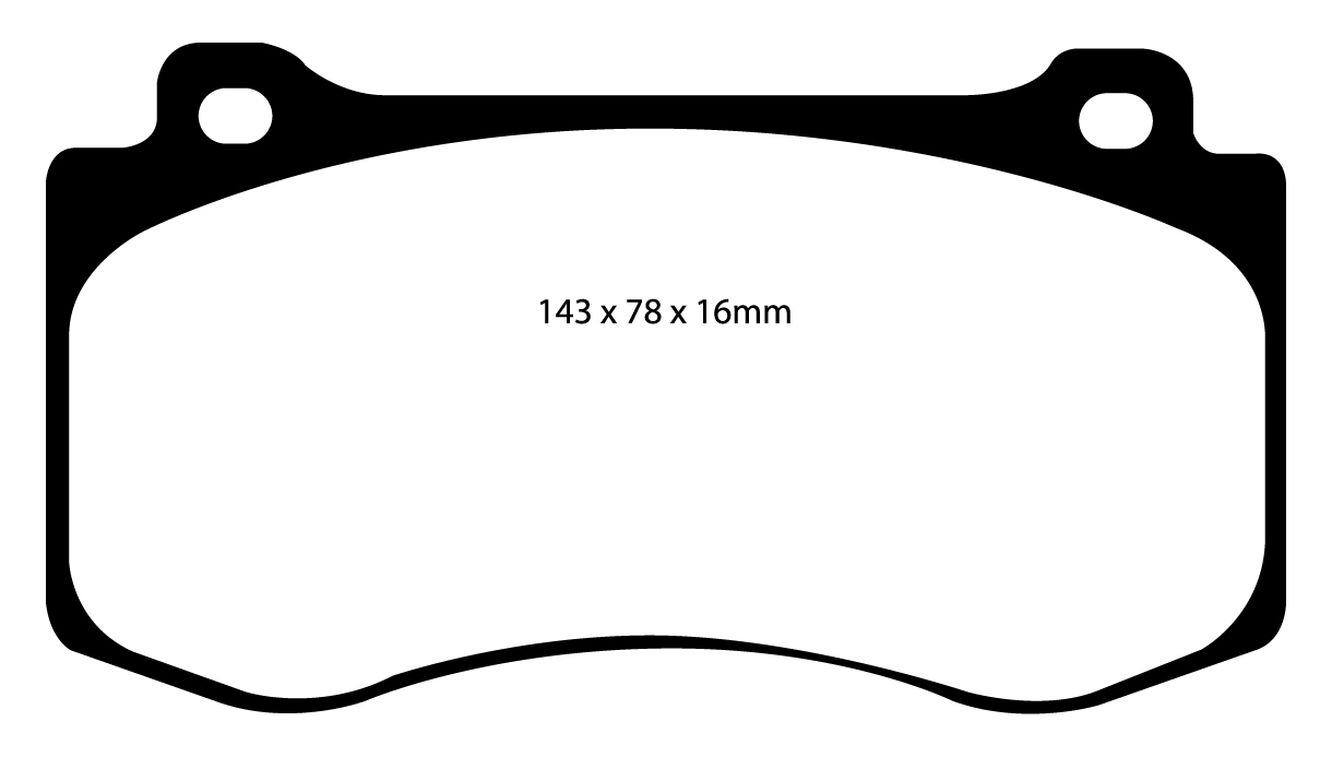 EBC Brake Pads - Red Stuff