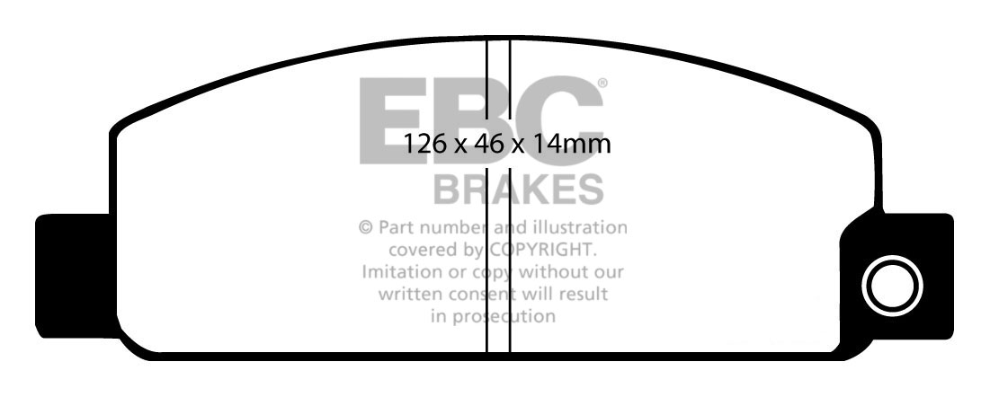 EBC Brake Pads - Ultimax