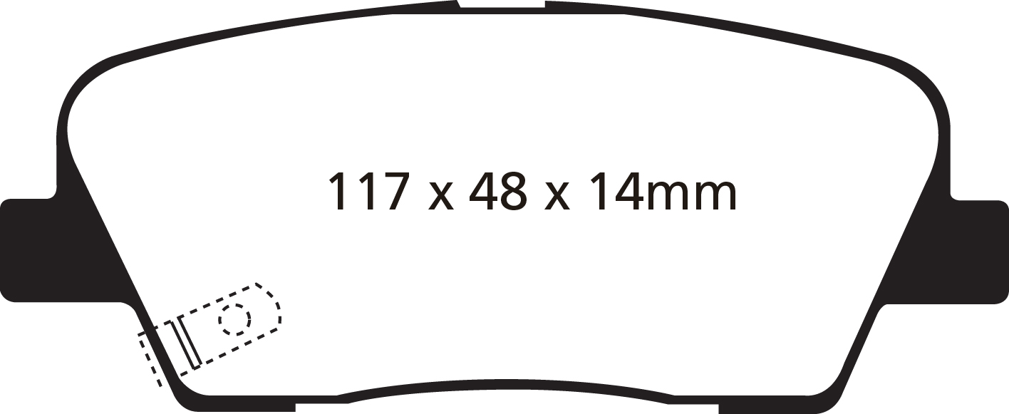 EBC Brake Pads - Red Stuff