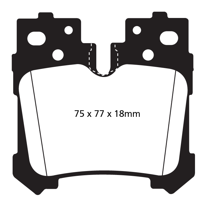 EBC Brake Pads - Red Stuff