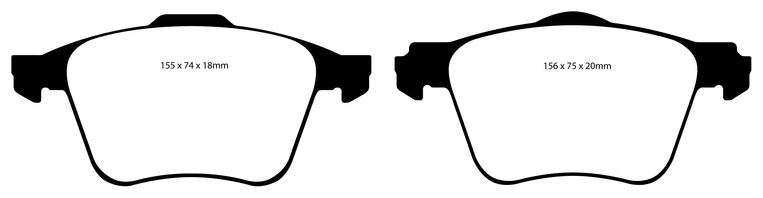 EBC Brake Pads - Red Stuff