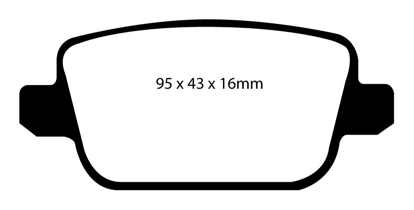 EBC Brake Pads - Red Stuff