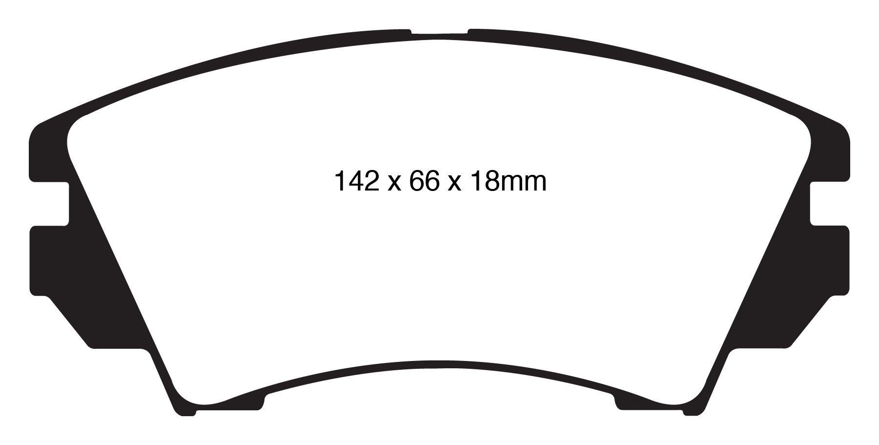EBC Brake Pads - Red Stuff