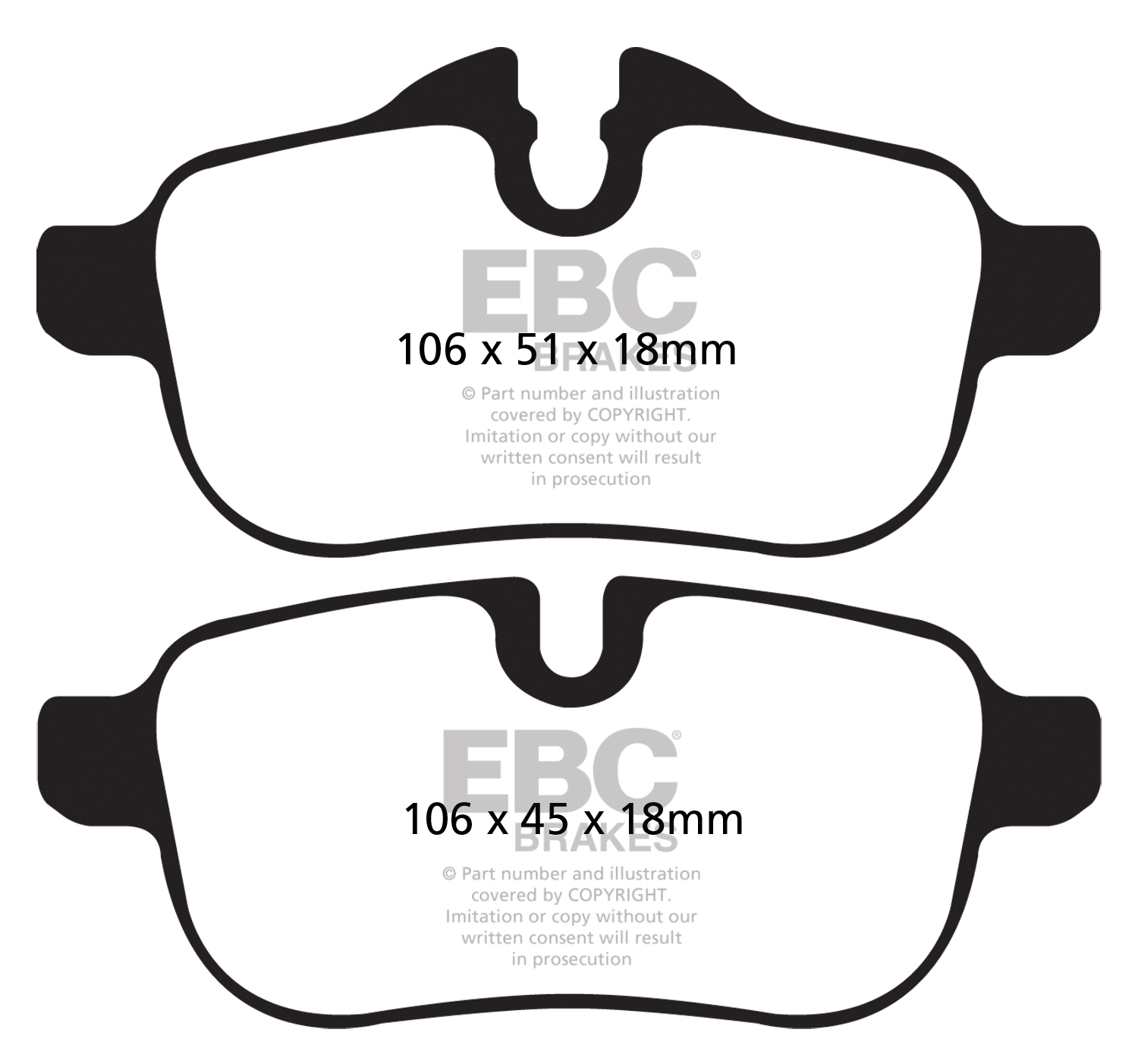 EBC Brake Pads - Red Stuff