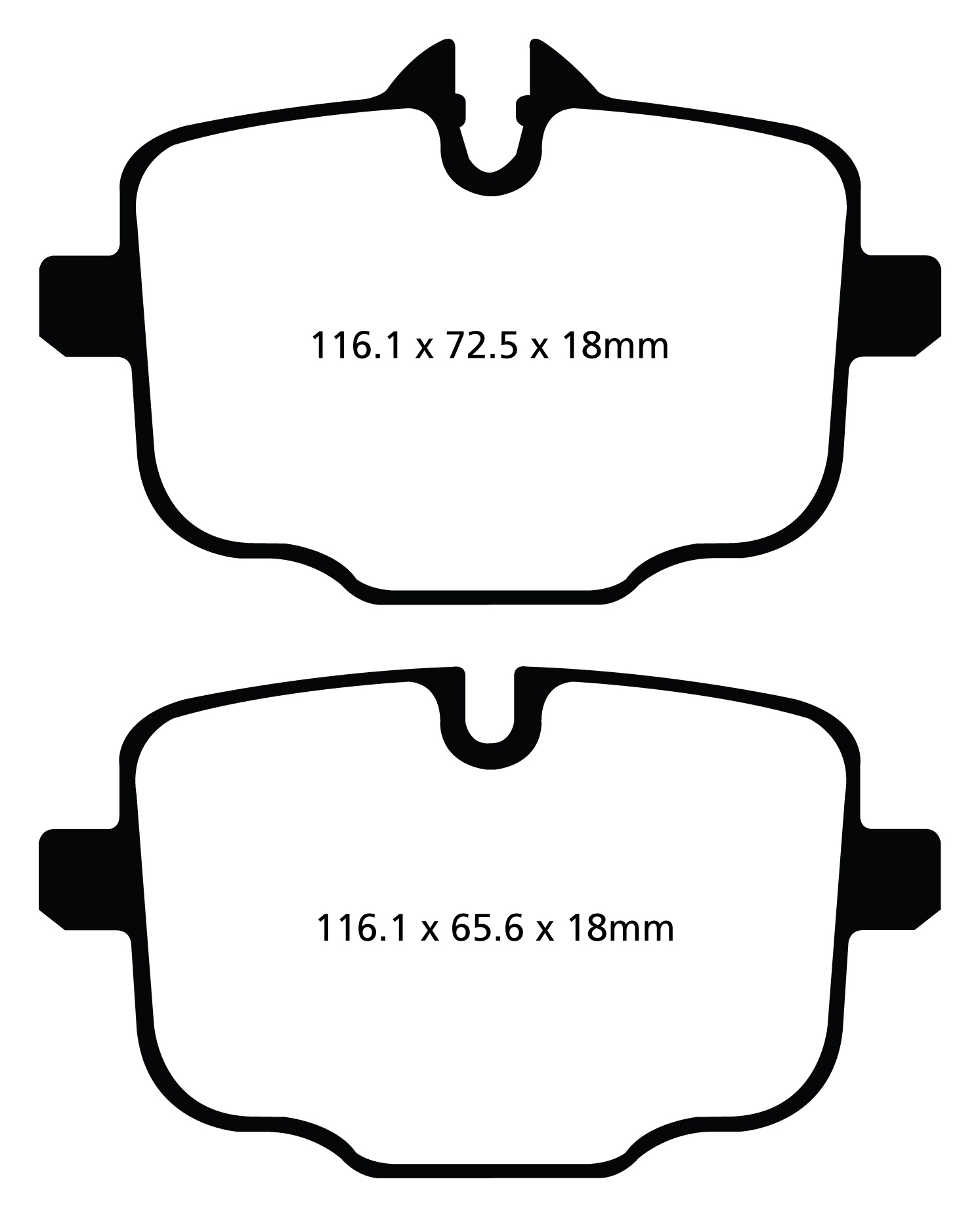 EBC Brake Pads - Red Stuff