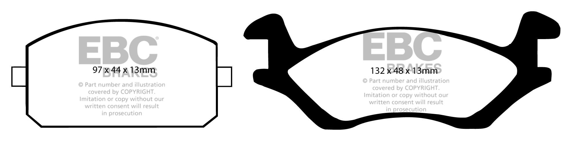 EBC Brake Pads - Ultimax