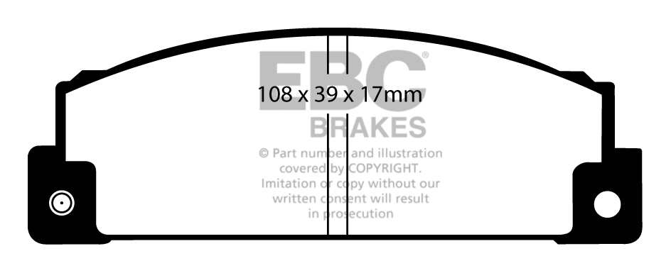 EBC Brake Pads - Ultimax