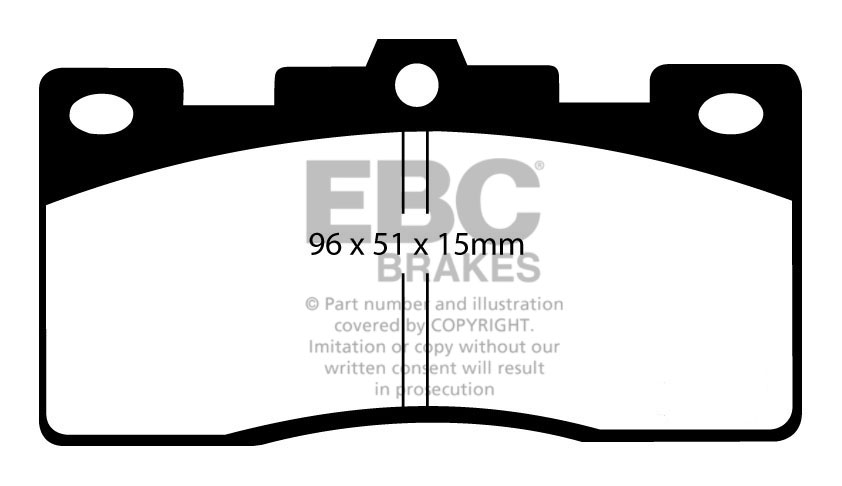 DP376 - EBC Brake Pads - Ultimax