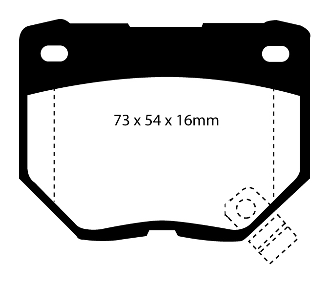 EBC Brake Pads - Red Stuff