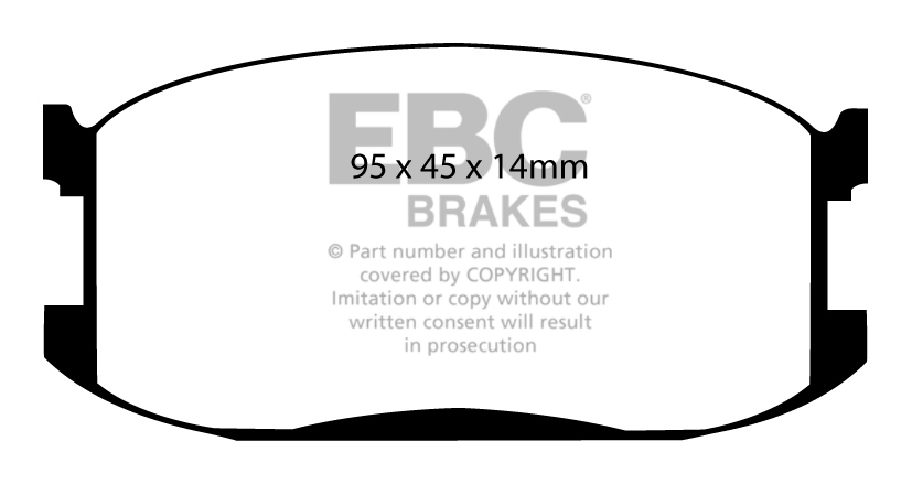 EBC Brake Pads - Ultimax
