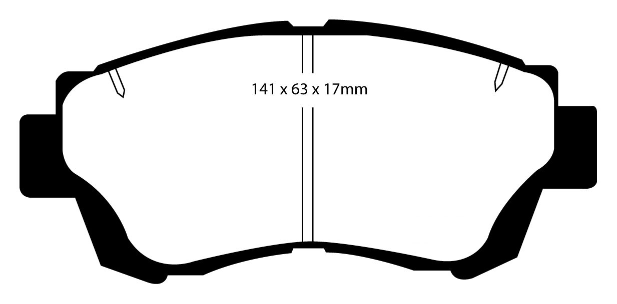 EBC Brake Pads - Red Stuff