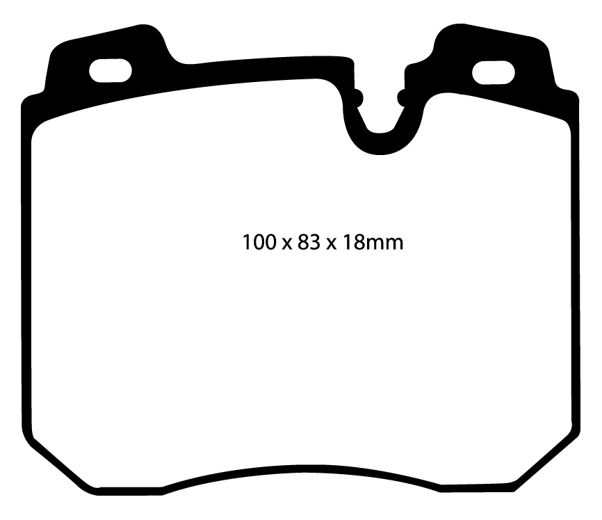 EBC Brake Pads - Red Stuff