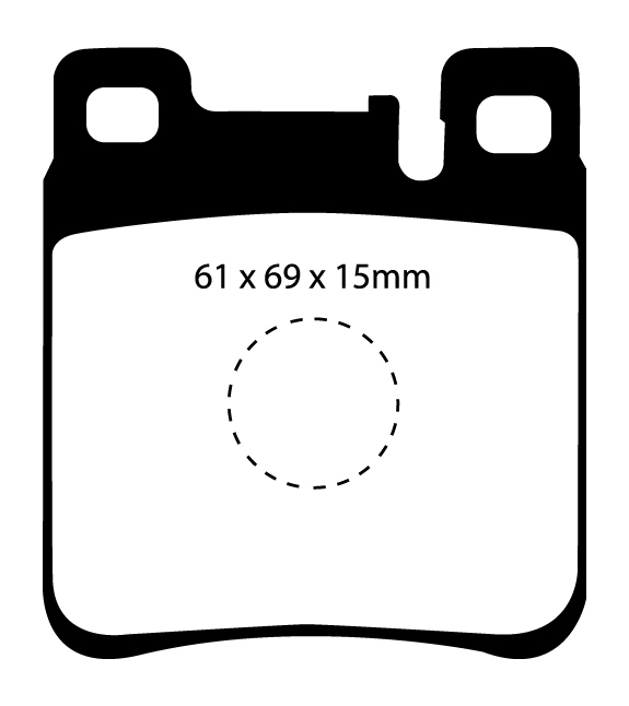 EBC Brake Pads - Red Stuff