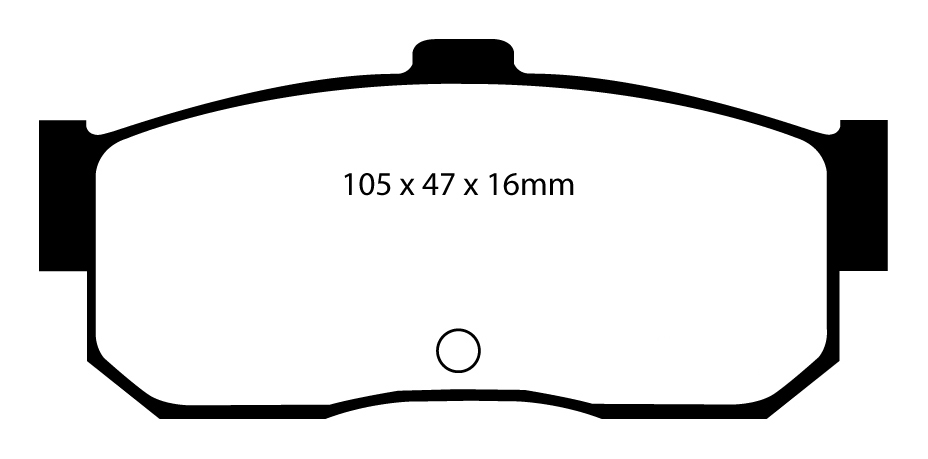 EBC Brake Pads - Red Stuff