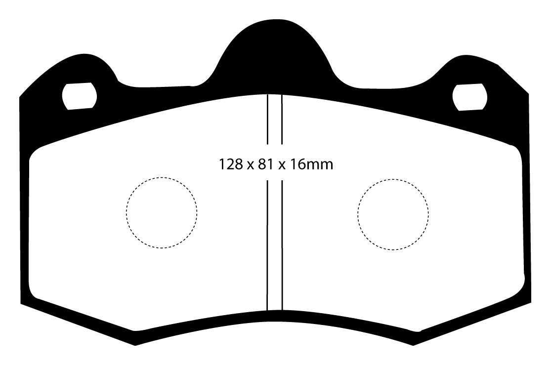 EBC Brake Pads - Yellow Stuff
