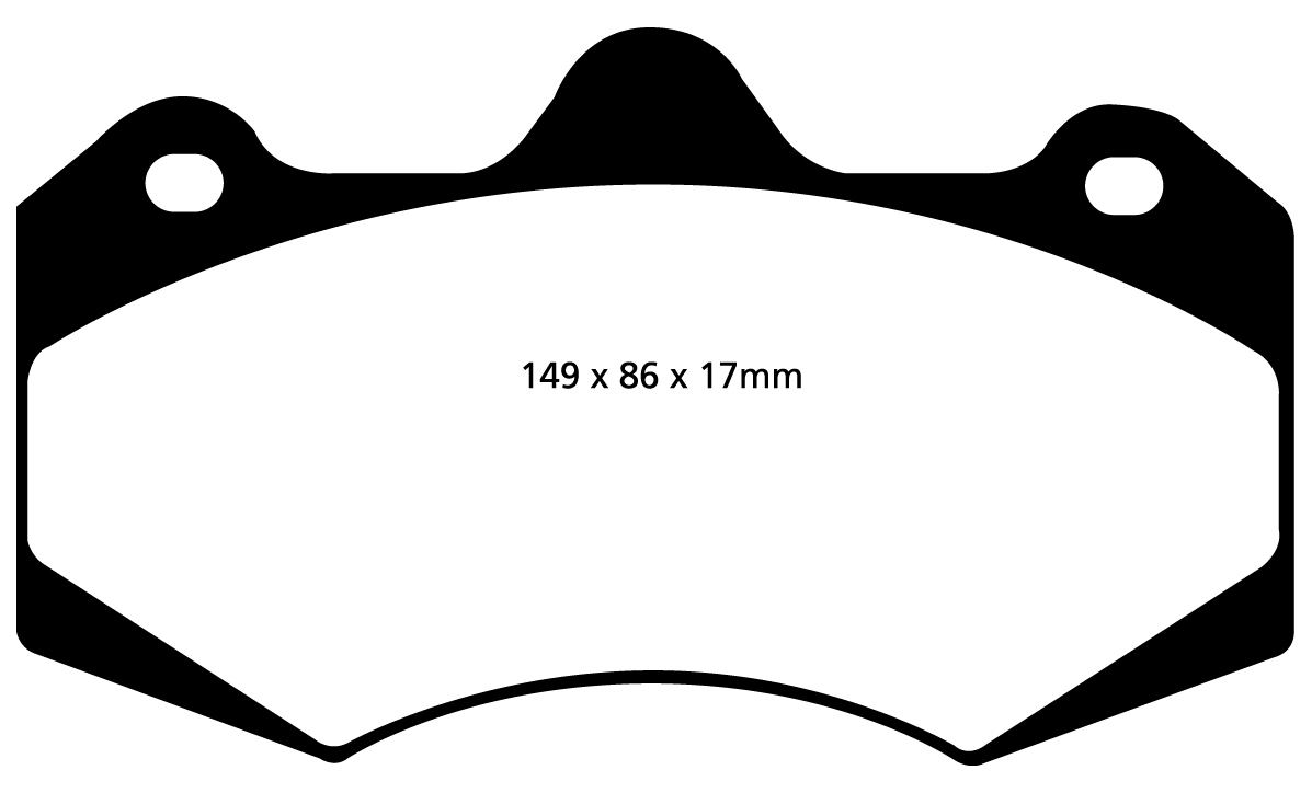 EBC Brake Pads - Yellow Stuff