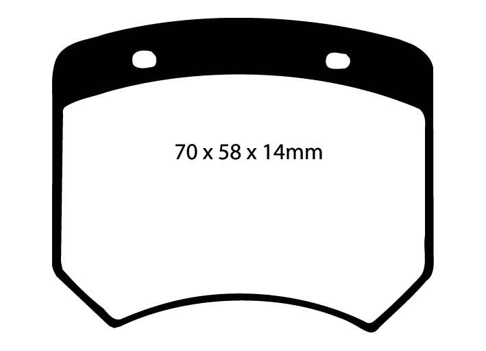 EBC Brake Pads - Yellow Stuff