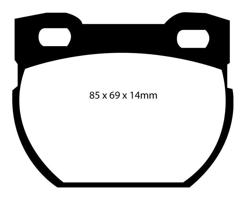 EBC Brake Pads - Yellow Stuff