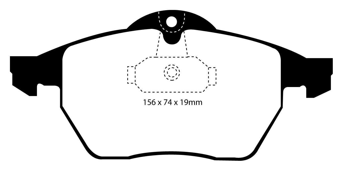 EBC Brake Pads - Yellow Stuff